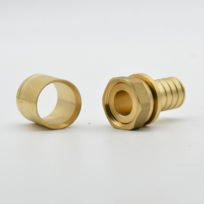 滑紧式活接直接16 20 25 滑紧式管件滑套式管件铝塑管接头铜配件