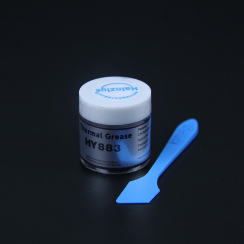 高端/华能智研HY883 10g 20g散热硅脂高系数高导热导热膏针管灰色