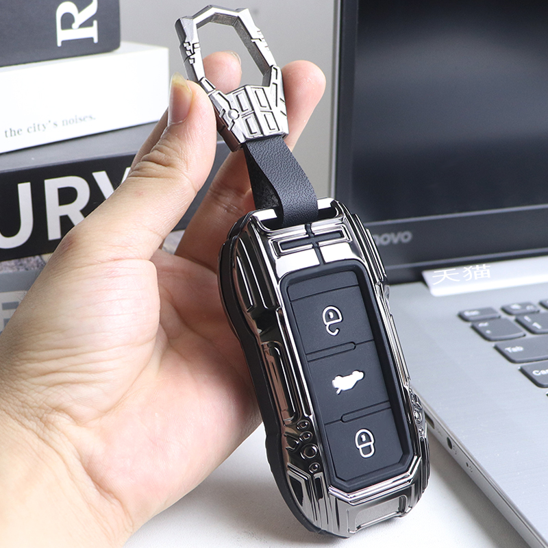 老款大众迈腾钥匙套 16款迈腾高端个性大众CC全包钥遥控钥匙扣套