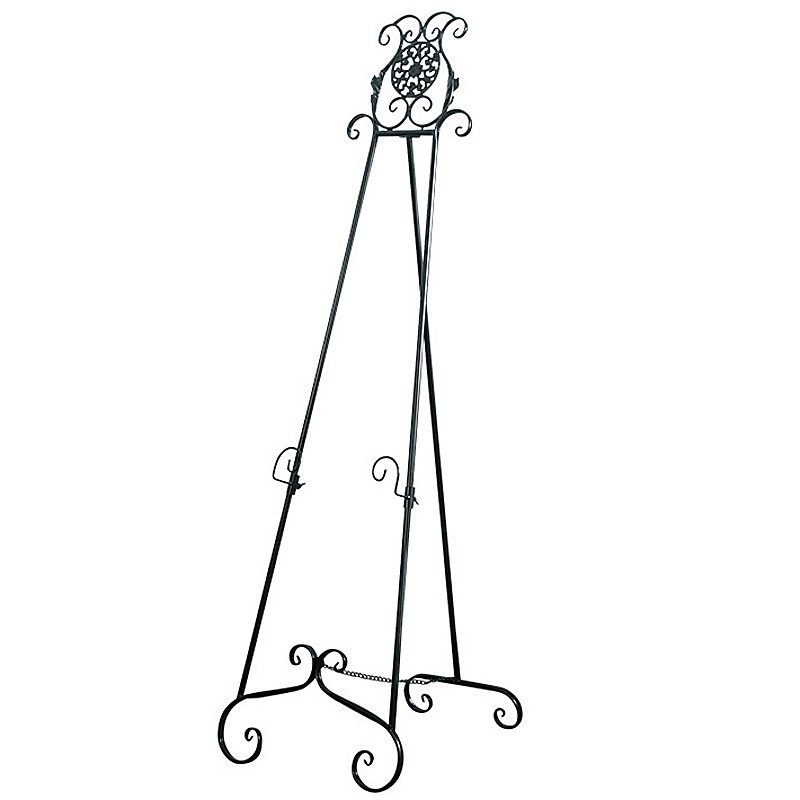 古典铁艺海报展示广告1.5米相框架十字绣欧式1.8油画架婚纱照瓷砖