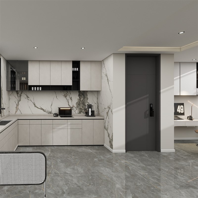 简一大理石瓷砖卡斯特同款密缝连纹900x1800客厅瓷砖地砖