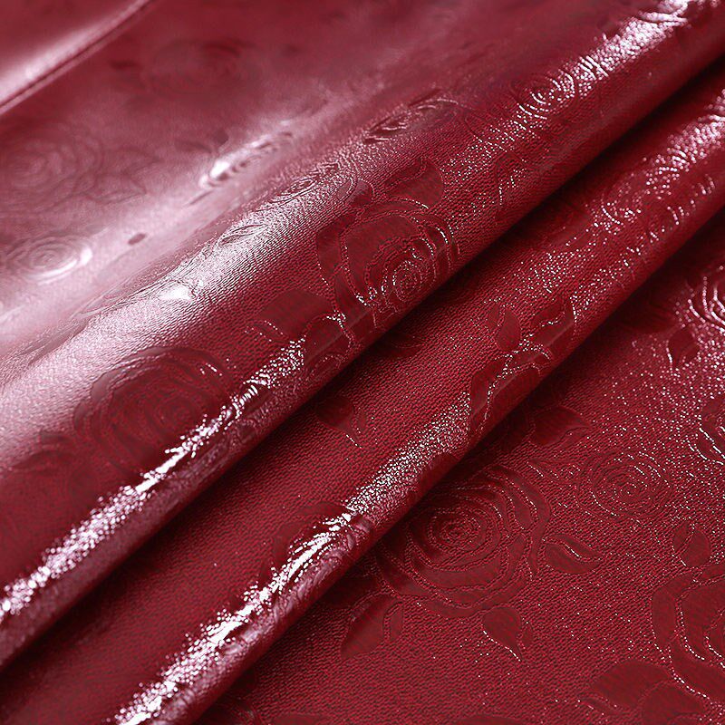 光亮皮加厚加绒桌面皮防水防油防烫 正方形餐桌布电炉烤火