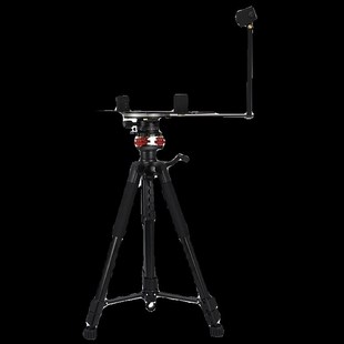 精度激光罗盘支架三脚架全铝无磁云台水平十字红外线定位仪