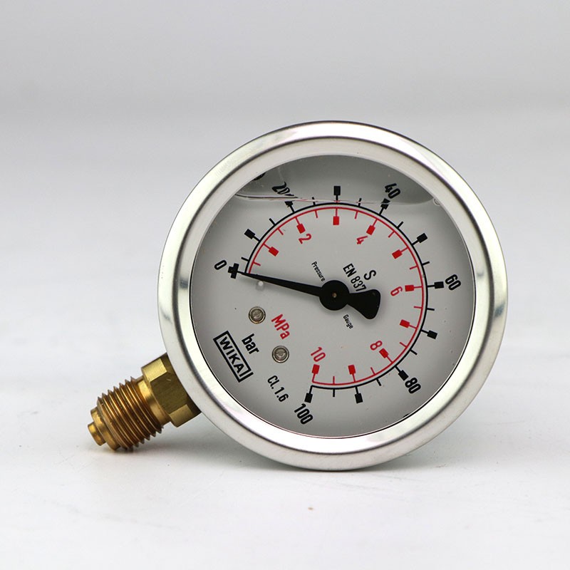 威卡WIK压力表EN87-1 德国耐震不锈钢压力表2.5.0真空