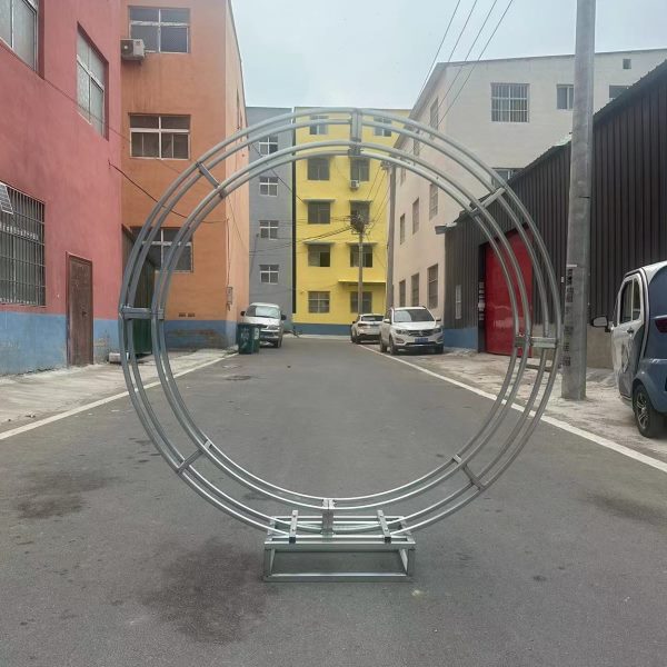 新款婚庆拱门桁架半圆弧形异形婚庆道具舞台背景桁架钢铁弧形桁架