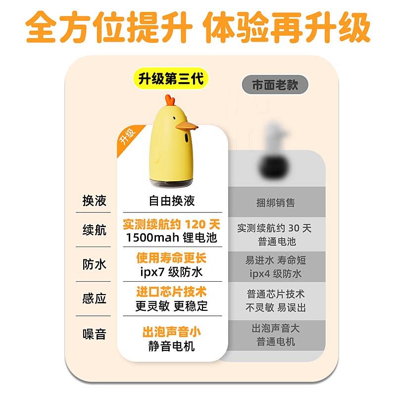 洗手液自动沫感应电器儿童出泡洗手机能全智动起泡器家1用式皂液