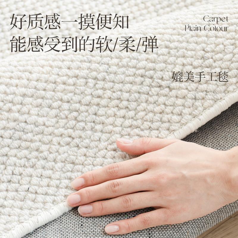 羊毛飘窗垫新款轻奢YMPC级窗台定制台飘窗垫毯坐阳垫子专用高地毯
