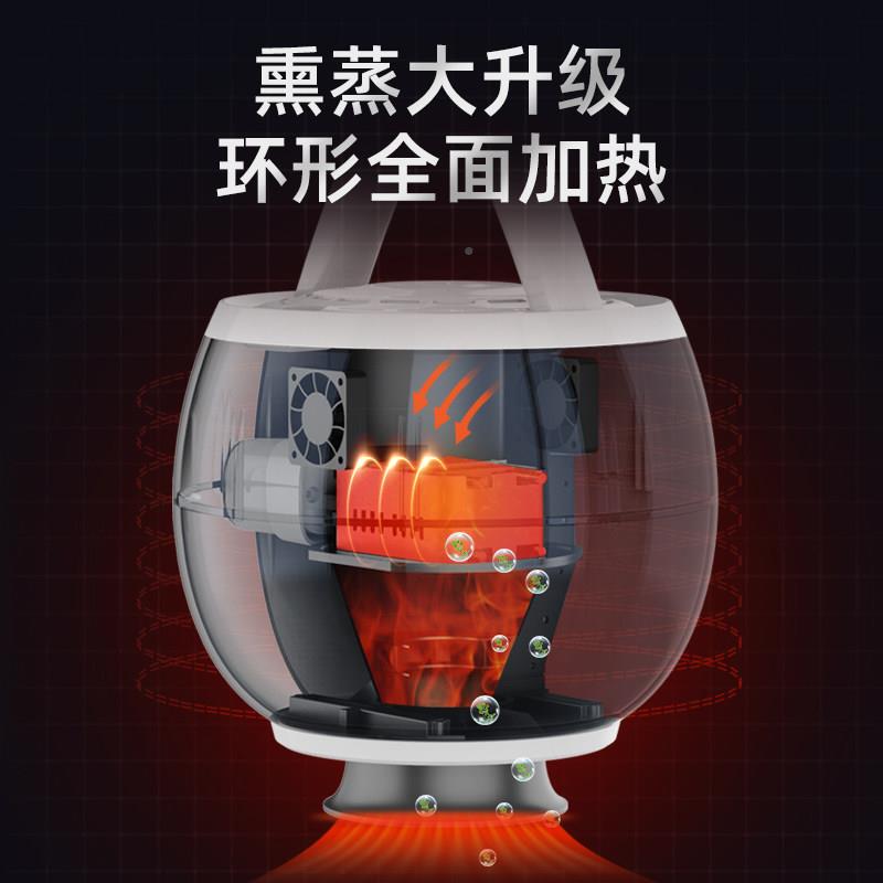 艾灸蒸仪家用艾灸仪器专绒美UTE容院用悬灸无艾烟艾灸器具盒Al熏l