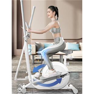 磁力控制椭圆机家用室内步行机超静音免安装折叠步进健身器材