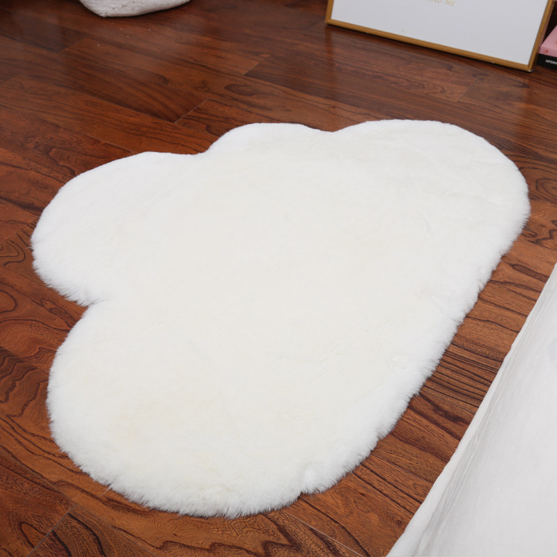 长毛绒云朵地毯毛毛地毯床边地毯梳妆台地毯垫子公房地毯装饰毯,居家布艺,地毯,淘宝优惠券,粉丝福利购,淘宝优惠卷