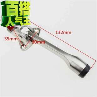 外门定门器 限位器打橡胶活动定门器脚踩随意停门吸 防撞