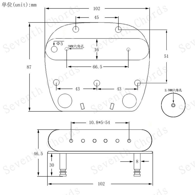 un款电吉他颤音琴桥拉弦器爵士拉弦板颤音系统弦桥弦鞍,乐器/吉他/钢琴/配件,其它乐器配件,淘宝优惠券,粉丝福利购,淘宝优惠卷