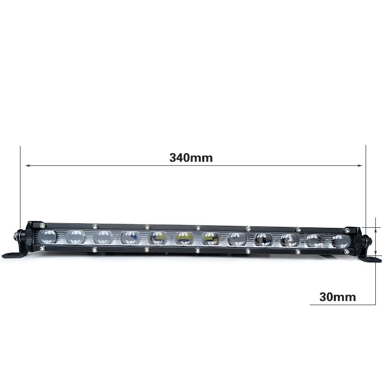 V汽车中网灯辅助射灯小长条黄光雾灯日行灯2V侧边倒车灯攻击灯
