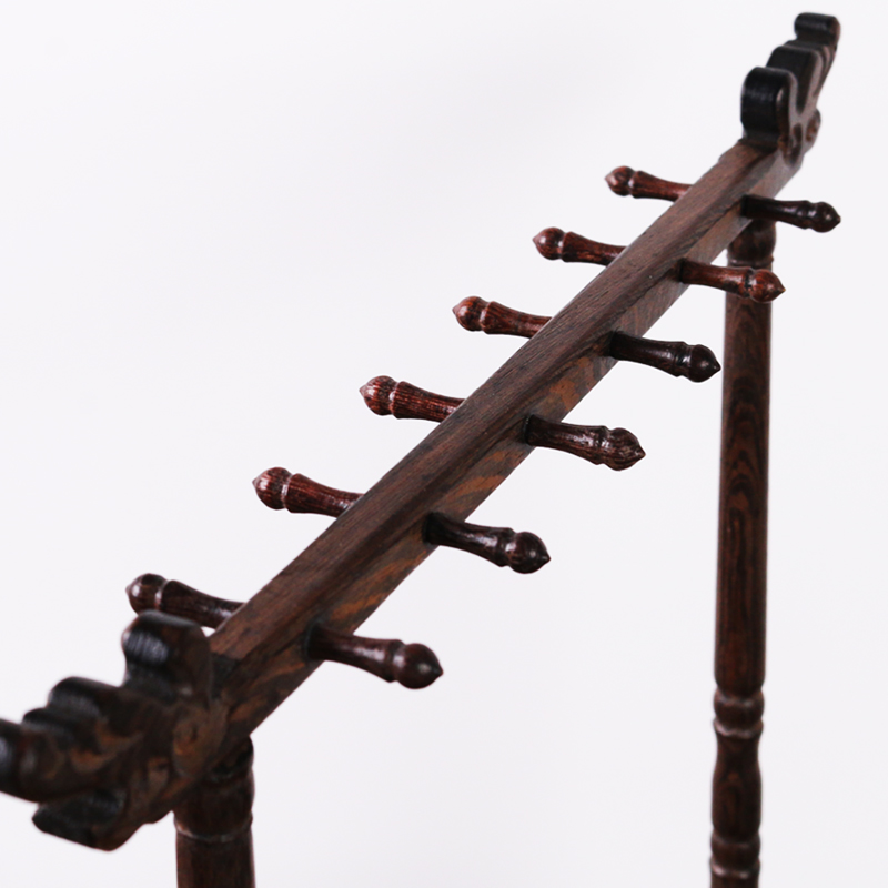 【雨晨】鸡翅森笔架毛笔挂12针毛笔架笔挂学生文房四宝复古挂毛笔