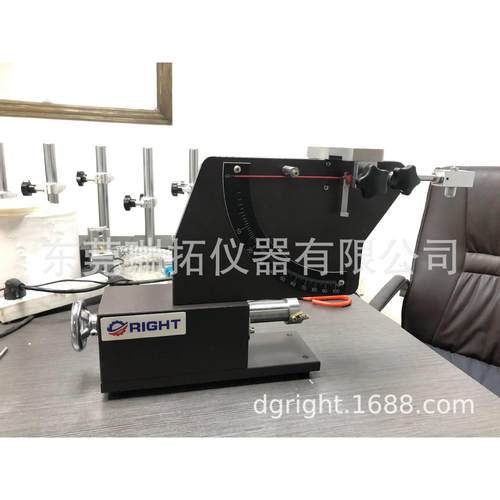 硫化橡胶冲击弹性试验机0.5J摆锤式测试智能数显回弹碰撞弹性测试