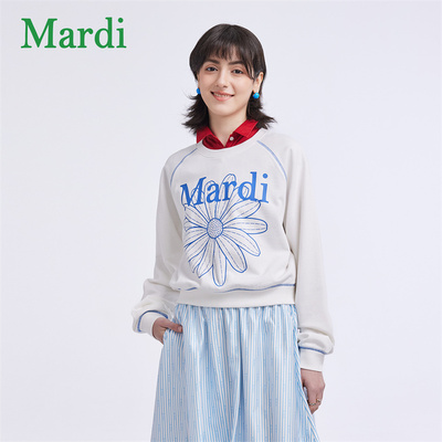 MARDI小雏菊卫衣女新款