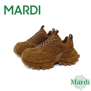 系带厚底复古显脚小百搭擦色运动休闲情侣款 MARDI 玛尔帝老爹鞋