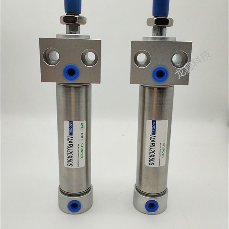 不锈钢迷你气缸MRU20XXX75X100X1X1X175SU方型迷你气缸
