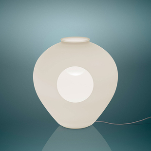 爱丽莎li侘寂风调光装饰台灯创意书房卧室灯文艺插瓶灯