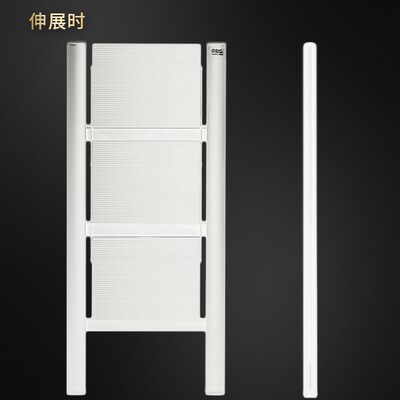 W长谷川梯子梯字梯加宽踏板加厚铝合金室内梯子