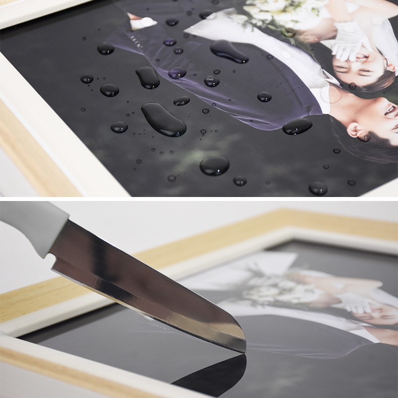 婚纱照亲子照片墙相框影楼结婚照全家福定制免费洗照片水晶