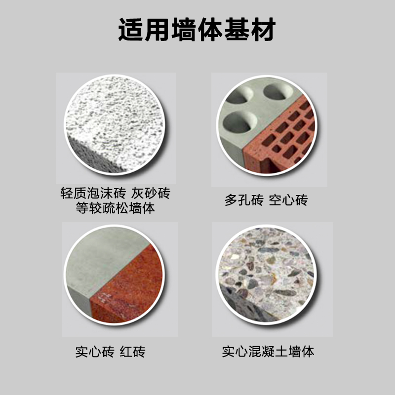 慧鱼SXRL10加长框架膨胀螺丝 泡沫砖空心墙电视支架膨胀螺栓