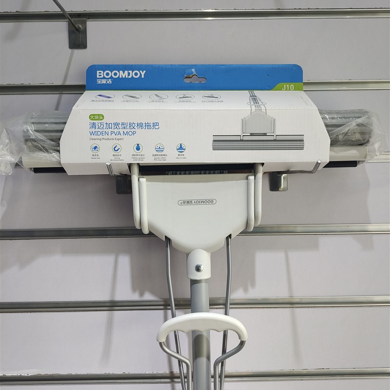 宝家洁胶棉拖把吸水拖把干湿两用免手洗耐用挤水吸水大号地拖头