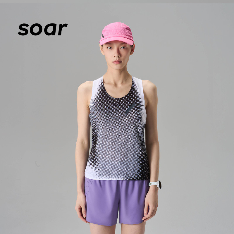 SOAR X RACE女子专业马拉松竞赛跑步背心轻量透气运动背心SV1W