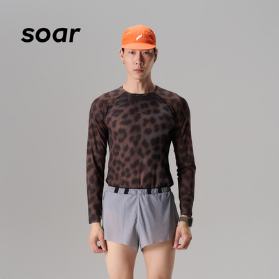 SOA男子专业马拉松跑步T恤SBL2M