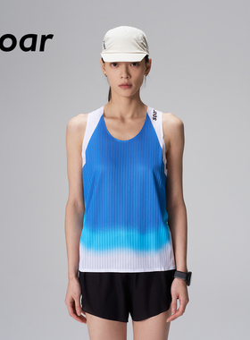 SOAR X RACE竞速系列女子专业马拉松跑步服轻量透气运动背心SV1W