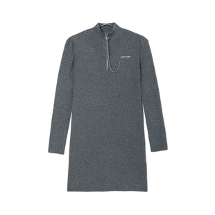 剪牌清仓L246 一线品牌 春秋保暖时髦简约针织连衣裙 鸟撤柜女装