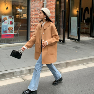 A886 斯文双面尼大衣