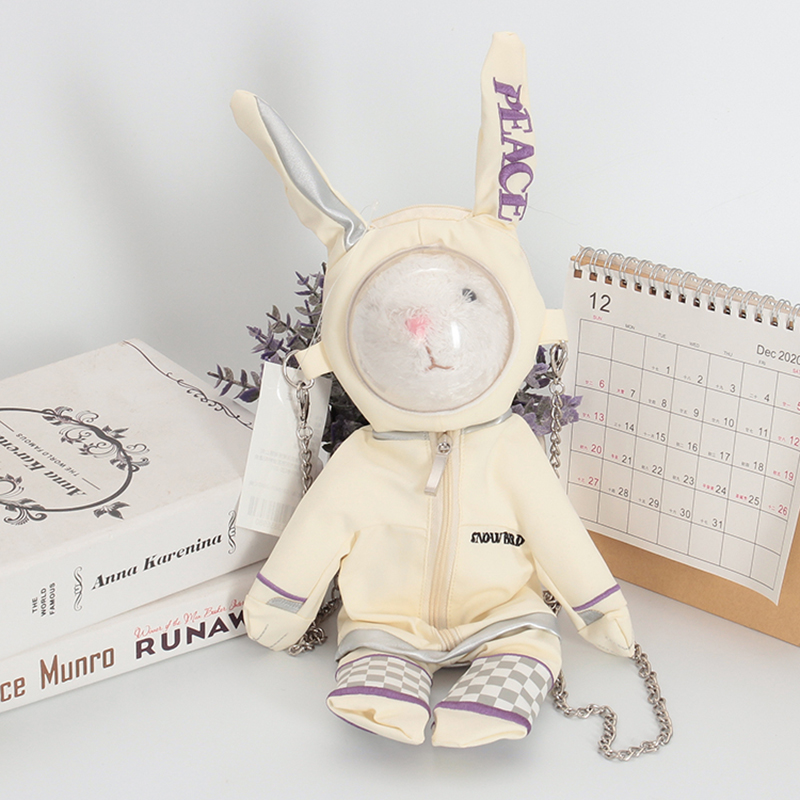 L385时尚兔子玩偶饰品 鸟撤柜女装 一线品牌 正品剪牌青仓