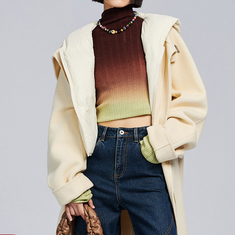 一线品牌撒柜清仓保暖针织衫毛衣