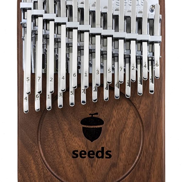 果实拇指琴seeds卡林巴琴双层17音21音24音34音41音kalimba微瑕琴