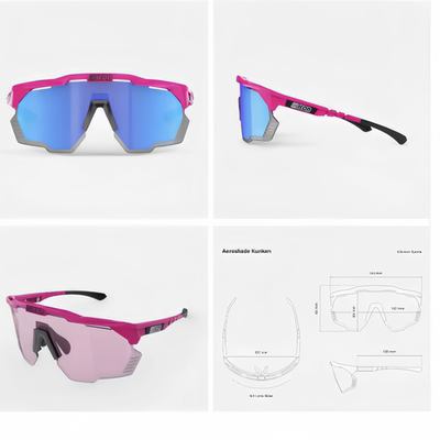 SCICON波加查同款骑行眼镜变色