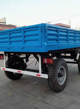 8吨自卸箱板拖车800*24001.9万农机挂斗拖拉机后挂牵引车