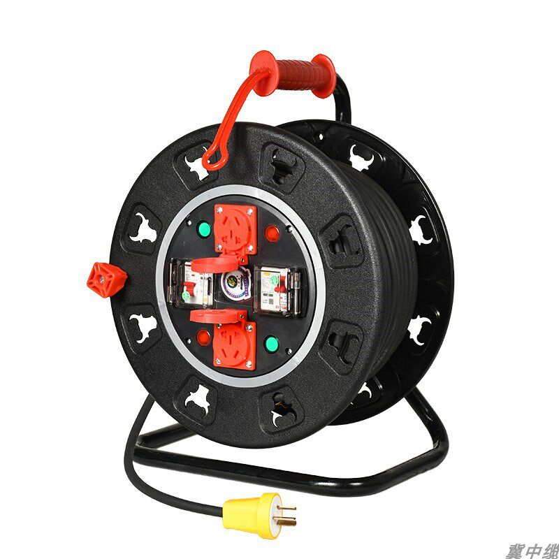 一机一闸一保护防雨电缆盘接线盘拖线盘卷线盘绕线轴