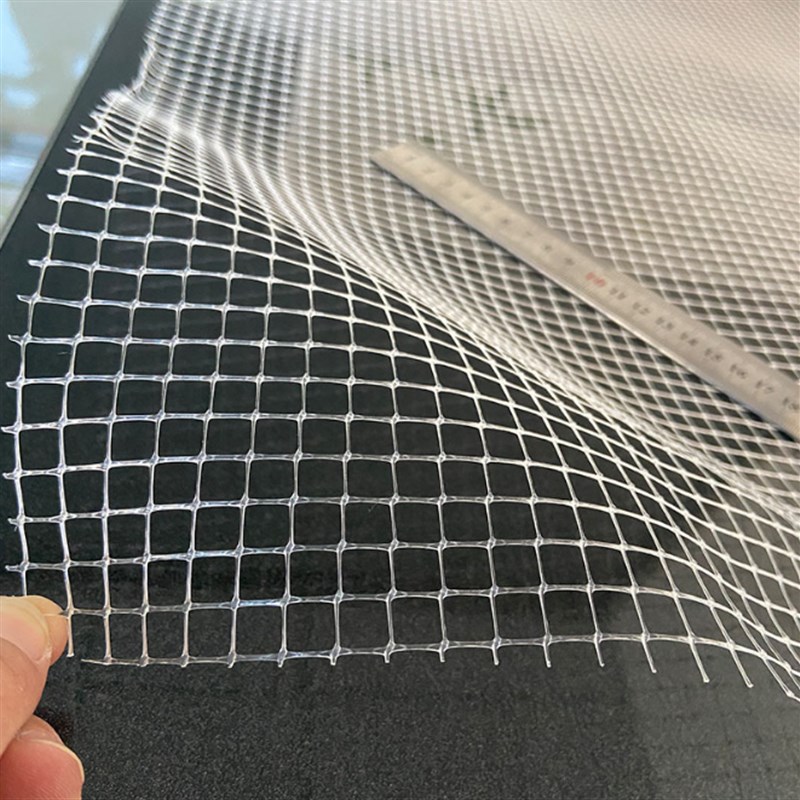 PP聚丙烯塑胶网拉伸网防逃网 7.5毫米毫米毫米方孔PP塑胶网
