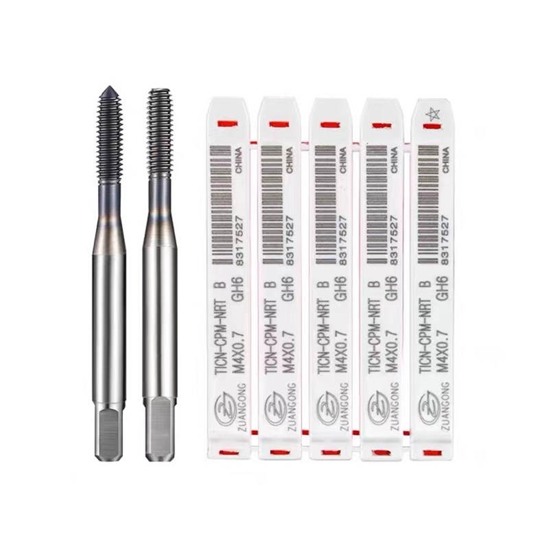 机用粉末镀钴不锈钢挤压丝攻M1M2M7美制UNC英制挤牙丝锥