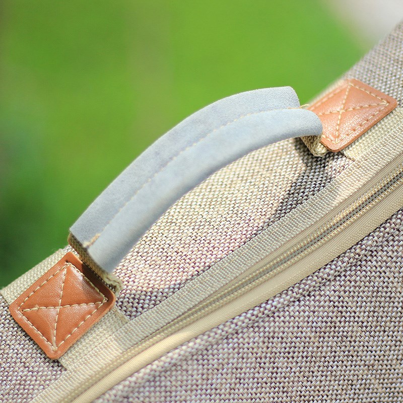 朗汀尤克里里加厚琴包创意棉麻乌克丽丽肩背包ukulele背袋