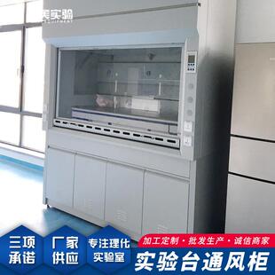 厂家供应物理化学实验室通风柜落地式通风橱pp步入式通风柜