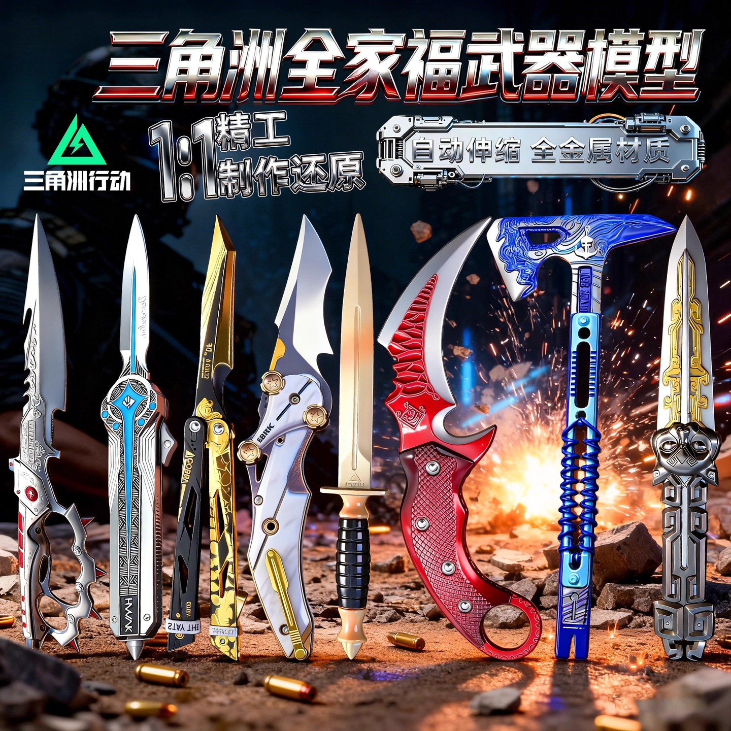 【官方正品】三角洲游戏周边全套