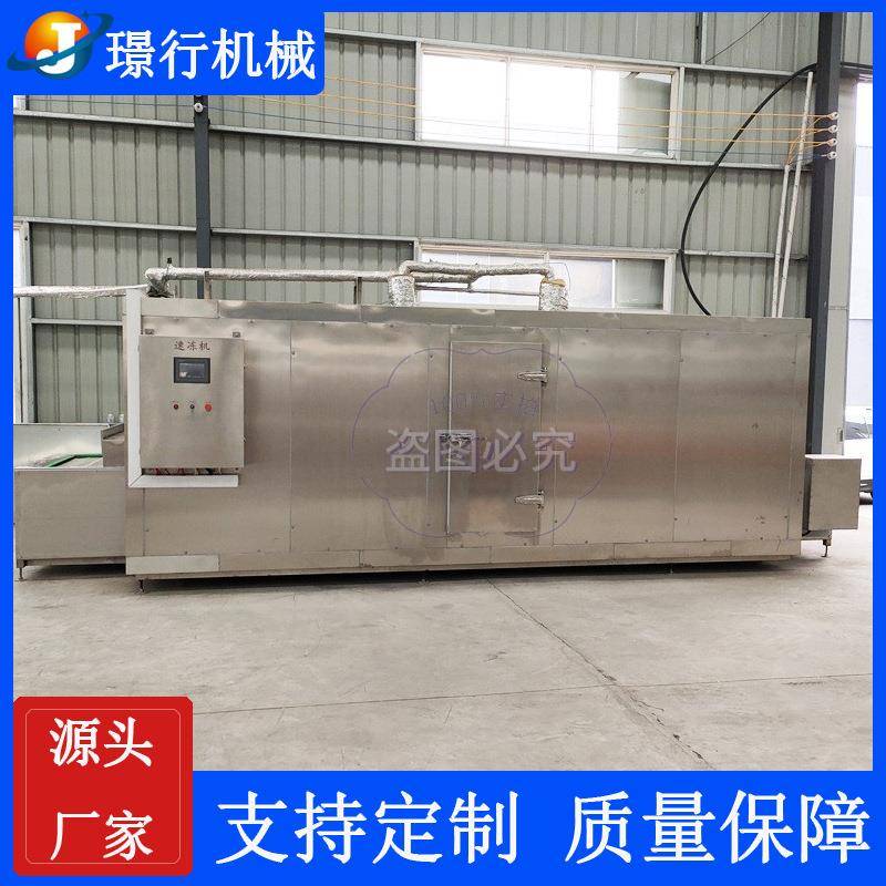 速冻机水饺馄饨面食速冻机双螺旋隧道式速冻机生鲜肉类速冻机