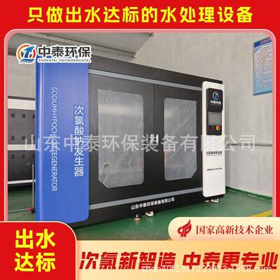 中泰牌次氯酸钠发生器自来水厂投加氯次氯酸钠发生器