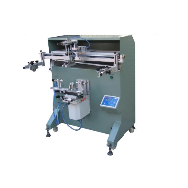 圆面滚印丝印机丝网印刷玻璃瓶曲面丝印机塑胶水杯圆管弧面丝印机