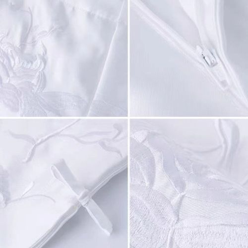 新中式哈伦八分裤绣花裤子女春秋夏国风白色裤百搭裤显瘦休闲马裤