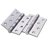 平开合页 4寸合叶 不锈钢304静音轴承铰链折叠活页卧室房木门开槽