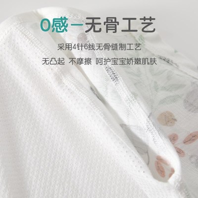 婴儿衣服夏季短袖长裤连体衣薄款女宝宝夏装空调服纯棉睡衣73码男