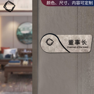 办公室门牌公司部门科室牌定制门号牌数字牌总董事长经理室会议室